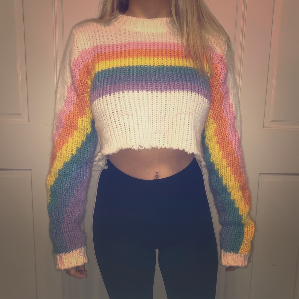 Rainbow sweater